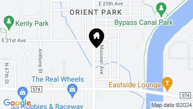 Map of 2905 ORIENT RD, TAMPA FL, 33619
