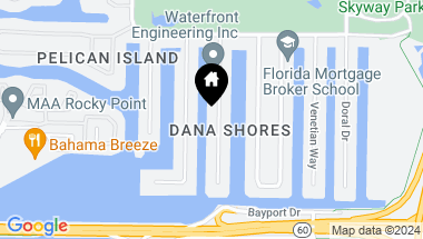 Map of 3926 FONTAINEBLEAU DR, TAMPA FL, 33634