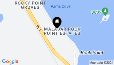 Map of 2980 ROCKY POINT RD, MALABAR FL, 32950