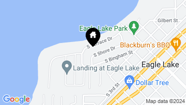 Map of 397 S SHORE DR, EAGLE LAKE FL, 33839