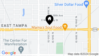 Map of 3502 E DR MARTIN LUTHER KING JR BLVD, TAMPA FL, 33610