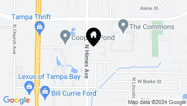 Map of 6205 N HIMES AVE, TAMPA FL, 33614