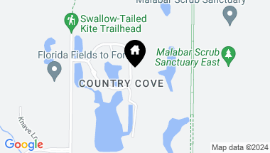 Map of 1659 Country Cove Circle, Malabar FL, 32950