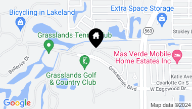 Map of 788 GRASSLANDS VILLAGE CIR #N/A, LAKELAND FL, 33803