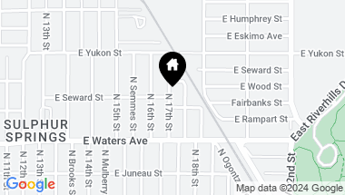 Map of 8425 N 17TH ST, TAMPA FL, 33604