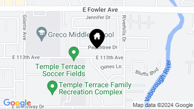 Map of 6704 E 113TH AVE, TEMPLE TERRACE FL, 33617