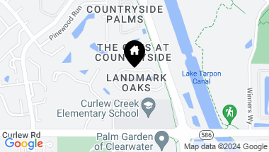 Map of 3016 LANDMARK BLVD #405, PALM HARBOR FL, 34684