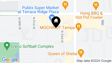 Map of 11450 N 53RD ST, TAMPA FL, 33617