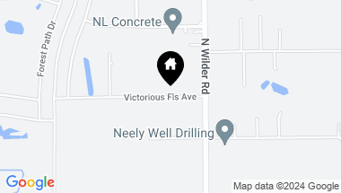 Map of 2604 VICTORIOUS FALLS AVE, PLANT CITY FL, 33563