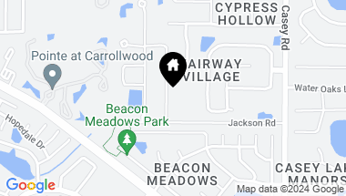 Map of 11711 CARROLLWOOD COVE DR, TAMPA FL, 33624