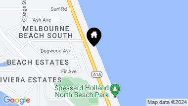 Map of 2101 Atlantic Street, 532, Melbourne Beach FL, 32951