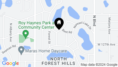 Map of 12719 FOREST HILLS DR, TAMPA FL, 33612