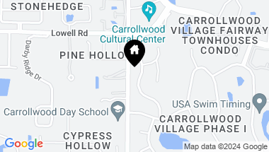 Map of 4420 CARROLLWOOD VILLAGE DR, TAMPA FL, 33618