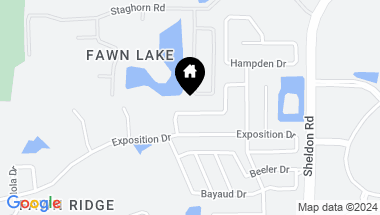 Map of 8941 EASTMAN DR, TAMPA FL, 33626