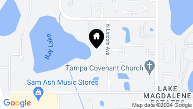 Map of 13414 & 13416 N LINCOLN AVE, TAMPA FL, 33618