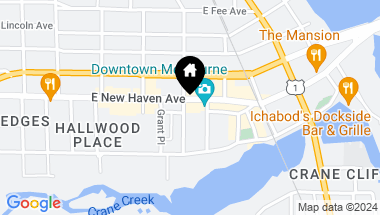 Map of 801 E New Haven Avenue, Melbourne FL, 32901