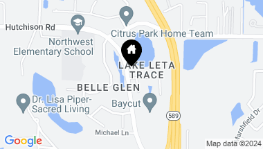 Map of 5531 LAKE LETA BLVD, TAMPA FL, 33624