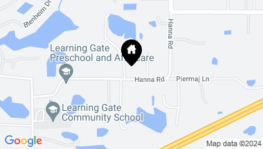 Map of 16305 EMERALD COVE DR, LUTZ FL, 33549