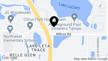 Map of 5313 REDFIELD LN, TAMPA FL, 33624