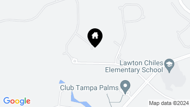 Map of 5016 GIVENDALE LN, TAMPA FL, 33647
