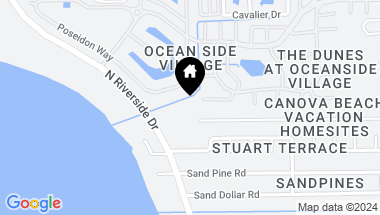 Map of 3333 N Riverside Drive, Indialantic FL, 32903