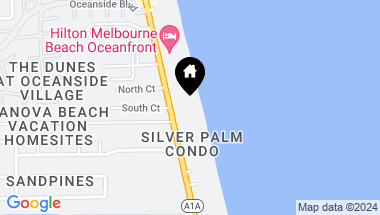 Map of 2875 N Highway A1a, 803, Indialantic FL, 32903