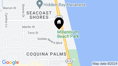 Map of 2186 Highway A1a, 4a, Indian Harbour Beach FL, 32937