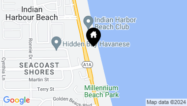 Map of 2085 Highway A1a, Apt. 3203c, Indian Harbour Beach FL, 32937