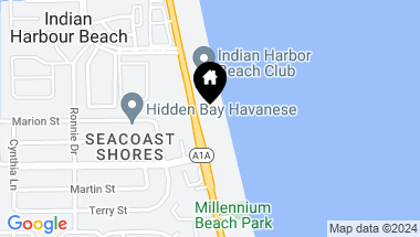 Map of 2065 Highway A1a, 1503, Indian Harbour Beach FL, 32937