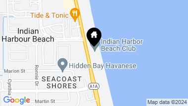 Map of 2055 Highway A1a, 301, Indian Harbour Beach FL, 32937