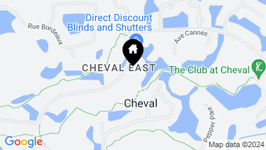 Map of 4516 CHEVAL BLVD, LUTZ FL, 33558