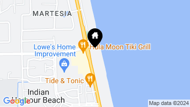 Map of 1907 Highway A1a, 103, Indian Harbour Beach FL, 32937