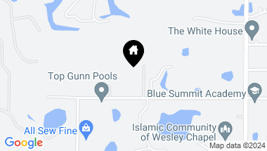 Map of 1926 WALLACE RD, LUTZ FL, 33549