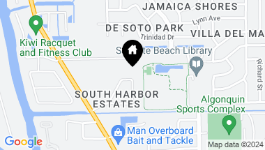 Map of 73 Anchor Drive S, 73-75, Indian Harbour Beach FL, 32937