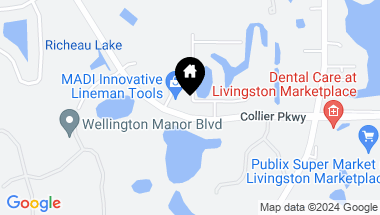 Map of 23176 SCAGLIONE DR, LUTZ FL, 33549