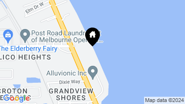 Map of 3995 N Harbor City Boulevard, 602, Melbourne FL, 32935