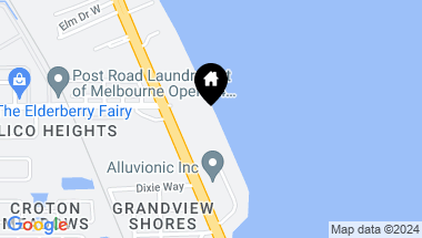 Map of 3995 N Harbor City Boulevard, 201, Melbourne FL, 32935