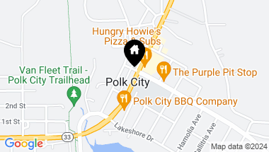 Map of POLK CITY, POLK CITY FL, 33868