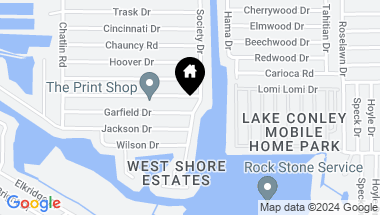 Map of 3553 GARFIELD DR, HOLIDAY FL, 34691