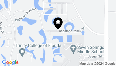Map of 8556 CAPSTONE RANCH DR, NEW PORT RICHEY FL, 34655