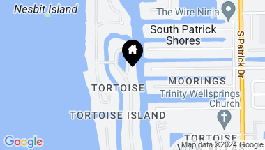 Map of 529 Turtle Circle, Satellite Beach FL, 32937