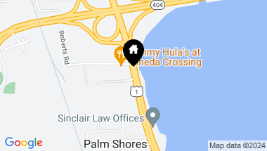 Map of 5120 N Highway 1, 102, Palm Shores FL, 32940