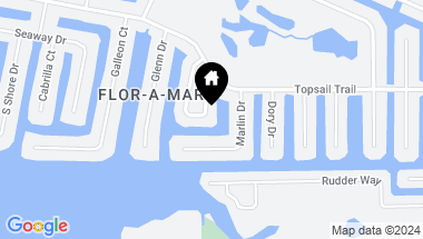Map of 5064 ENSIGN LOOP, NEW PORT RICHEY FL, 34652