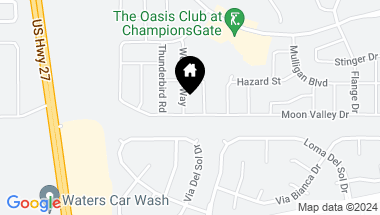 Map of 1431 WEXFORD WAY, CHAMPIONS GATE FL, 33896