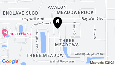 Map of 1197 MEADOW LAKE RD, ROCKLEDGE FL, 32955