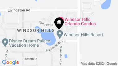 Map of 7654 COMROW ST #107, KISSIMMEE FL, 34747