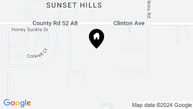 Map of 38746 CLINTON AVE, DADE CITY FL, 33525