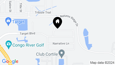 Map of 2870 BOOKMARK DR, KISSIMMEE FL, 34746