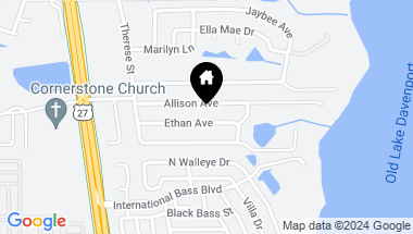 Map of 324 ETHAN AVE, DAVENPORT FL, 33897