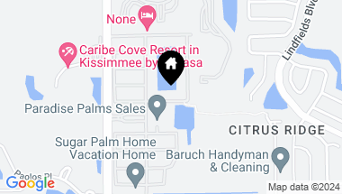 Map of 8925 CANDY PALM RD, KISSIMMEE FL, 34747
